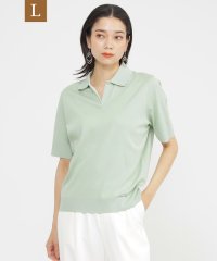 エヴェックス バイ クリツィア　Lサイズ/【L】【ギフトにもおすすめ】【ウォッシャブル】セーターマシンポロカットソー/508166790