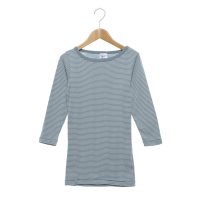 Robert P.Miller/ロバート・ピー・ミラー Robert P. Miller Robert P. Miller Panel－rib Boatneck L/S Tee －BORDER/508170853