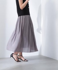 NATURAL BEAUTY BASIC/割繊ギャザースカート/508173403
