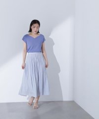 NATURAL BEAUTY BASIC/割繊ギャザースカート/508173403