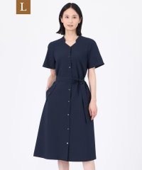 TRANS WORK(L)/【L】【ウォッシャブル】【吸水速乾】クールマックスサッカーワンピース/508174337