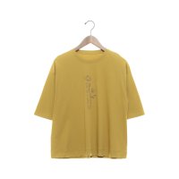 EGLANTINE/エグランティーヌ EGLANTINE バイオスムースフラワープリント5分袖Tシャツ/508184373