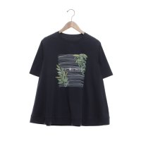 EGLANTINE/エグランティーヌ EGLANTINE バイオスムース プリント箔ロゴ半袖Tシャツ/508184374