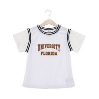 petit main/プティマイン petit main 【接触冷感】ユニフォームドッキング半袖Tシャツ/508184485