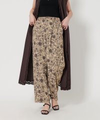 BEAUTY&YOUTH UNITED ARROWS/【WEB限定/日比谷花壇コラボアイテム】フラワープリント イージーパンツ －ウォッシャブル－/508185301
