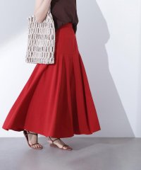 NATURAL BEAUTY BASIC/切替フレアマキシスカート/508186971