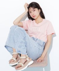 JILL by JILL STUART/オーガニックコットン刺繍＆ホットフィットロゴTシャツ/508186981