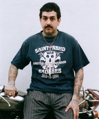 RoyalFlash/SAINT MICHAEL/セントマイケル/NH_SS TEE STHD.SAINTNBHD NAVY/508187060