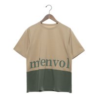 BRODIAEA/ブローディア BRODIAEA バイカラー切り替えビッグロゴ半袖Tシャツ/508187348