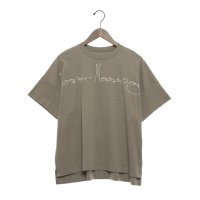 BRODIAEA/ブローディア BRODIAEA PREMIUMスムース 半袖ロゴTシャツ/508187358