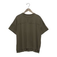 BRODIAEA/ブローディア BRODIAEA PREMIUMスムース 半袖ロゴTシャツ/508187358