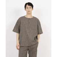 COMME CA MEN/コムサメン COMME CA MEN コムサメン ストライプ柄 高島ちぢみリラクシングウェア/508187495
