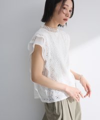 Green Parks/グリーン パークス Green Parks ・Petit Fleur フレンチレーシーブラウス/508188822