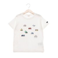 petit main/プティマイン petit main 【接触冷感】働く車刺繍半袖Tシャツ/508189415