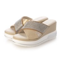 HUSKY SELECT/ハスキー HUSKY kitson キラキラ クロスベルト 厚底サンダル/508189631