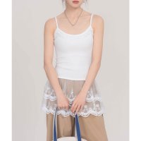 miniministore/ミニミニストア miniministore カップ付きブラキャミソールレース切り替え/508189923