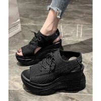 miniministore/オープントゥスポーティーサンダル 厚底靴/508189931