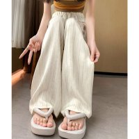 miniministore/ミニミニストア miniministore 水墨風ワイドパンツ 薄手ドレープパンツ夏/508189934