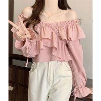 miniministore/ミニミニストア miniministore フリルブラウス オフショルブラウス 長袖/508189935