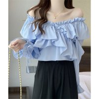 miniministore/ミニミニストア miniministore フリルブラウス オフショルブラウス 長袖/508189935