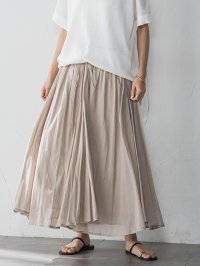 MAYSON GREY/メイソングレイ MAYSON GREY コットンボイル2WAYエアリーギャザースカート≪手洗い可能≫/508190066