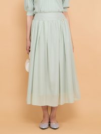 QUEENS COURT/クイーンズコート QUEENS COURT シアーストライプスカート≪セットアップ対応/手洗い可能≫/508190073