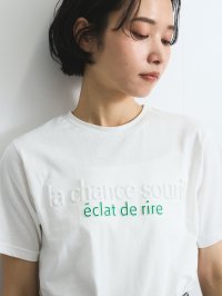 VICKY/ビッキー VICKY エンボスプリントTシャツ≪手洗い可能≫/508190078