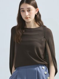 ketty/ケティ ketty スリットアームサラサラニットトップス≪手洗い可能≫/508190092