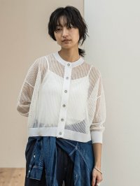 MAYSON GREY/メイソングレイ MAYSON GREY 透かし柄編みニットカーディガン≪手洗い可能≫/508190667