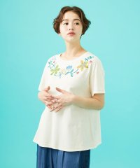 Jocomomola/Planta フラワープリントTシャツ/508191400