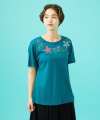 Jocomomola/Planta フラワープリントTシャツ/508191400