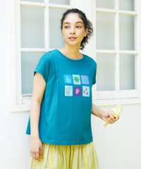 Jocomomola/Planta モチーフプリントTシャツ/508191401