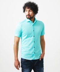 MICHEL KLEIN HOMME/《日本製》ジャガード柄半袖シャツ/508191405