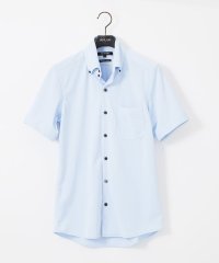 MICHEL KLEIN HOMME/《日本製》イージーケアドレス半袖シャツ/508191406