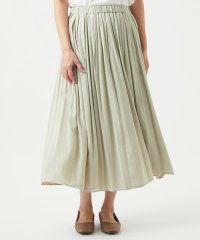 GIANNI LO GIUDICE/[洗える・リバーシブル]ポリエステルレーヨンプレーンウェーブスカート/508191416