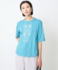 GEORGES RECH/ピンタックロゴカットソー/508191432
