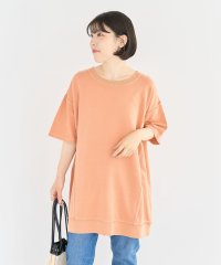 Green Parks/グリーン パークス Green Parks ピグメント裏毛切りっぱなしチュニック/508191499