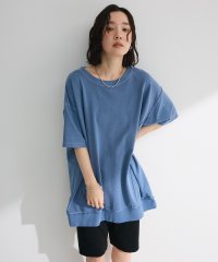 Green Parks/グリーン パークス Green Parks ピグメント裏毛切りっぱなしチュニック/508191499