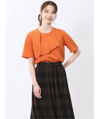 m.f.editorial/エムエフエディトリアル m.f.editorial アシメフリル 半袖プルオーバー/508191610