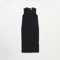 HELIOPOLE/DUNGAREES LINEN LONG DRESS/508191644
