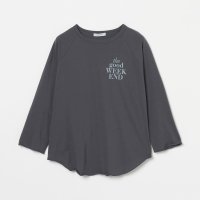 HELIOPOLE/LOGO RAGLAN SLEEVE TEE/508191649