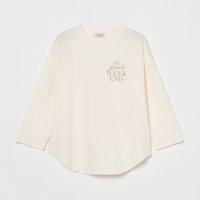 HELIOPOLE/LOGO RAGLAN SLEEVE TEE/508191649