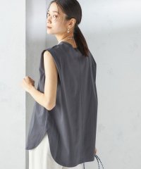 SHIPS WOMEN/〈接触冷感・洗濯機可能〉ポンチ ノースリーブ プルオーバー/508191715