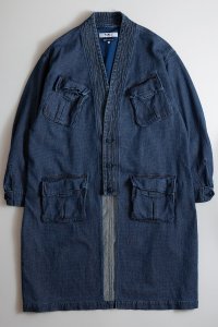 FDMTL/ファンダメンタル FDMTL HAORI JUNGLE LONG JACKET 3YR WASH/508191815