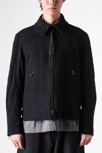 The Viridi-anne/ザ ヴィリディアン The Viridi－anne Embroidered Wool Twill Zip－Up Blouson/508191823