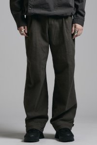 The Viridi-anne/ザ ヴィリディアン The Viridi－anne Brushed Cotton Twill Baggy Pants/508191830
