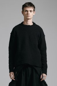 The Viridi-anne/ザ ヴィリディアン The Viridi－anne Slub Yarn Pique Knitting Pullover/508191837