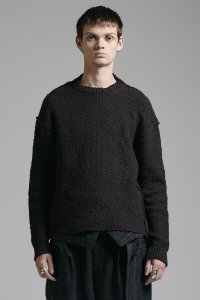 The Viridi-anne/ザ ヴィリディアン The Viridi－anne Slub Yarn Pique Knitting Pullover/508191837