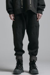 The Viridi-anne/ザ ヴィリディアン The Viridi－anne Eyelet Quilted Drop Crotch Pants/508191849