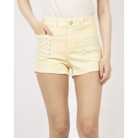 GAUDI/ガウディ GAUDI 綿ツイル製品染めショートパンツ (ストーンアリ)/508191864